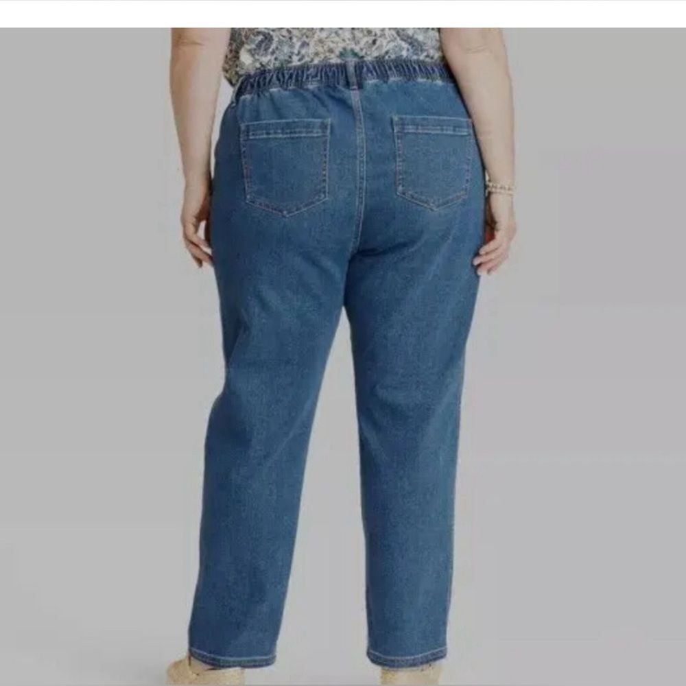 Knox rose high rise straight leg jeans 39/xxl NWT - Picture 2 of 16